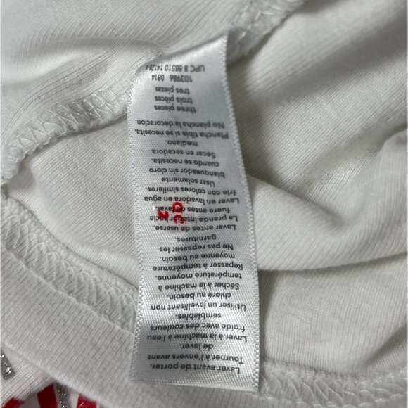 Carters & DKNY Girls Long-Sleeve Shirts Size 6 Cotton Blend Graphic Tops Set Of - Picture 8 of 11